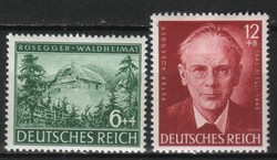 Deutsches Reich 0923 Mi 855-856 falcos       0,40   Euró