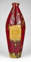 1M313 glazed lake head retro ceramic decorative vase 31 cm