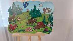 (K) beautiful unique painting for children's room 70x50 cm