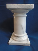 Olasz cararai márány szobor postamens nagyon nagyon finom munka 1326 gramm