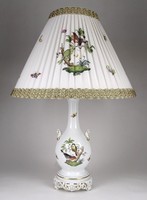 1M960 Herendi Rothschild mintás porcelán lámpa 57 cm