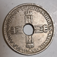 1950 1 korona Norvégia (c9)