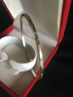 Silver bracelet marked 12.5 gr