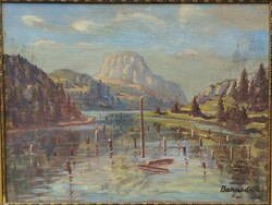 Festmény, Barabás Márton, Gyilkos - tó