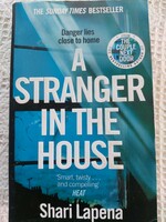 Jó állapotú, angol nyelvű izgalmas thriller könyv Stranger in the House Szerző: Lapena Shari