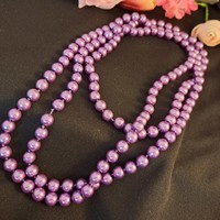 String of glass beads 120 cm