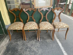 Biedermeier 4 db szék eladó korrekt áron