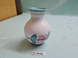 A0292 Habán kerámia váza 12 cm