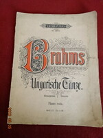 Brahms: ungarische dansze 1 - 34 pages. Jokai.