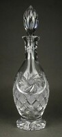 1M967 old crystal glass with stopper 29 cm