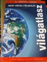 A large picture geographical world atlas book