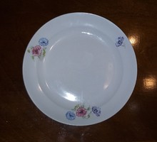 Zsolnayi pipacsos porcelán lapostányér 24 cm