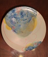 Ceramic bowl serving centerpiece 32 cm. Signed: rabien