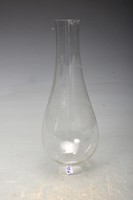 Petróleum lámpa üveg, cilinder, lámpabúra, átmérő 37,6 mm.