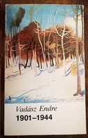 Catalog of the Vadasz memorial exhibition, Hungarian National Gallery, October-November 1982