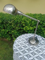 Retro style chrome table lamp