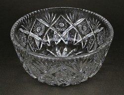 1M982 high-walled serving bowl in polished glass 8 x 18 cm