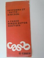 ZA442.15  Leporelló -reklám -CASCO