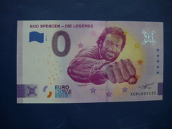 Germany 0 euro 2022 piedone - bud spencer the legend! Rare commemorative paper money! Unc