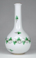 1N005 old Herend porcelain vase with parsley 15 cm