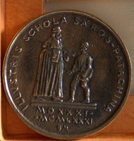 Miklós Borsos ll. Memorial medal of Ferenc Rákóczi