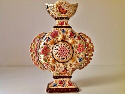 Antique turtle decorative vase - znaim? Fischer?