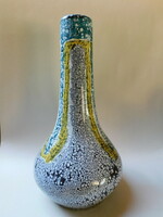 Kerezsi Gyöngyi nagy méretű kerámia váza 37 cm