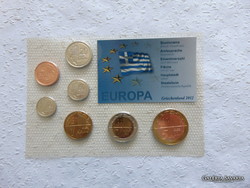 Görögország euro forgalmi sor 2012 bliszterben