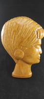 Art deco carved wall decoration