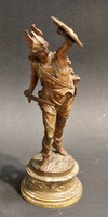 Bronz allegórikus harcos  (2)