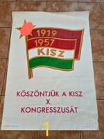 KISZ Plakátok