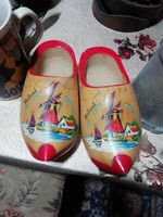 Dutch wooden slippers in perfect condition, fun