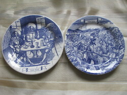 Ironstone porcelán fali tányérok