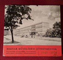 Magyar Művelődési Létesítmények 1945-1970 ÉPÍTÉSZET.