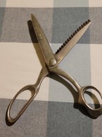Large new wiss zigzag scissors stainless steel