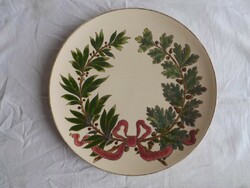 Schütz cilli commemorative wall decorative plate, 136-year-old collector's rarity, diameter 27 cm