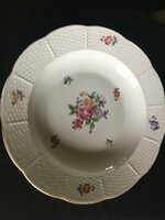 Herend deep plate with a bouquet of flowers/the match on my portal!