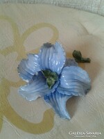Herendi porcelán virág ültetőkártyának
