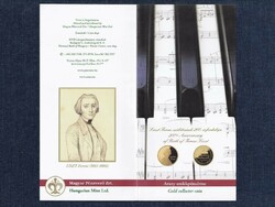 Liszt Ferenc .986 arany 50000 Forint 2011 prospektus (id77858)