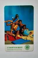 Card calendar cooptourist 1992