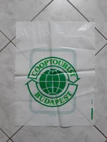Régi  COOPTOURIST  reklám táska - zacskó - szatyor - nylon zacskó 2