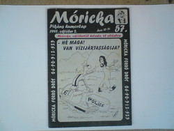 Régi újság - Móricka - pikáns humorlap (1997.október 2.)