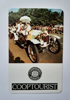 Card calendar cooptourist 1982