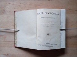 Kant, Schopenhauer, Nietsche filozófusok 117 éves könyvecskében