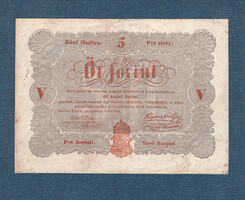 5 Forint 1848