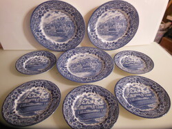Plate - 8 pieces! - Churchill - 5 pcs - cookies 16 cm - 3 pcs - flat - 24 cm - perfect