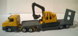 Siku blister 1611 - tractor with towing excavator