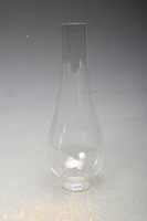 Petróleum lámpa üveg, cilinder, lámpabúra, átmérő 42,4 mm.
