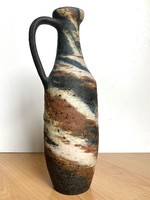 Bod Éva ritka iparművészeti kerámia váza, padlóváza   38 cm