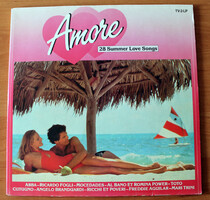 Retro LP Amore 28 summer love songs dupla nagylemez hanglemez vinyl
